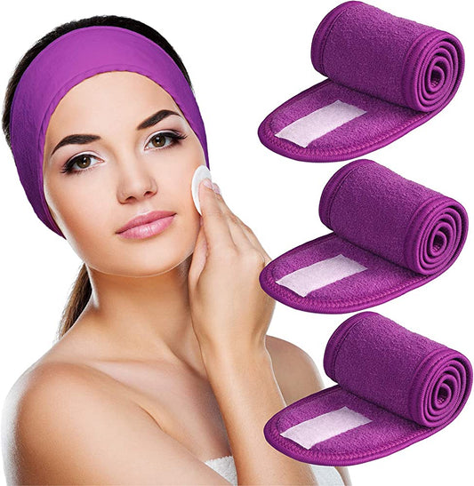 Adjustable towel for facials and make up